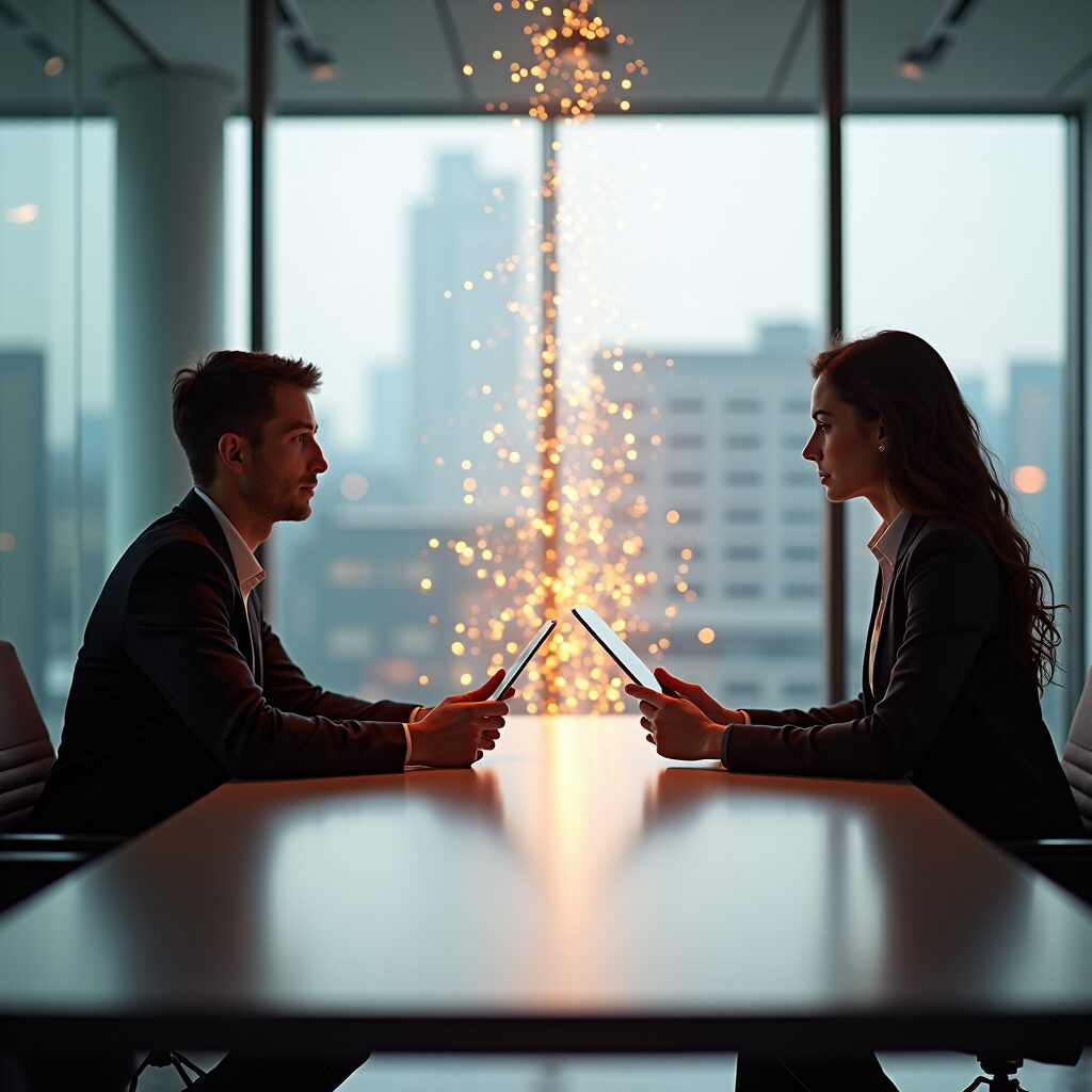 AI's efficiëntie en de verborgen menselijke prijs.