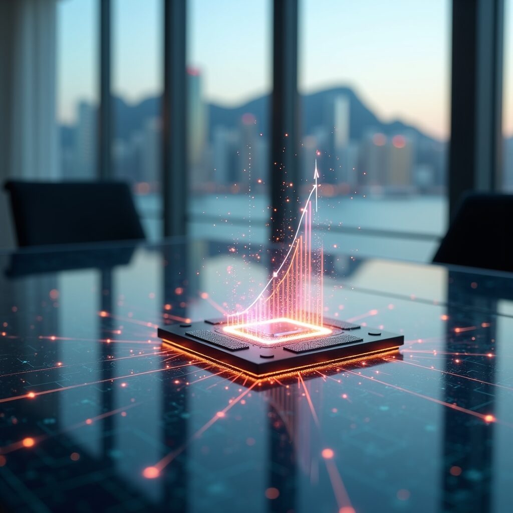 Baidu's beursgang schudt de wereldwijde AI-chipmarkt op.