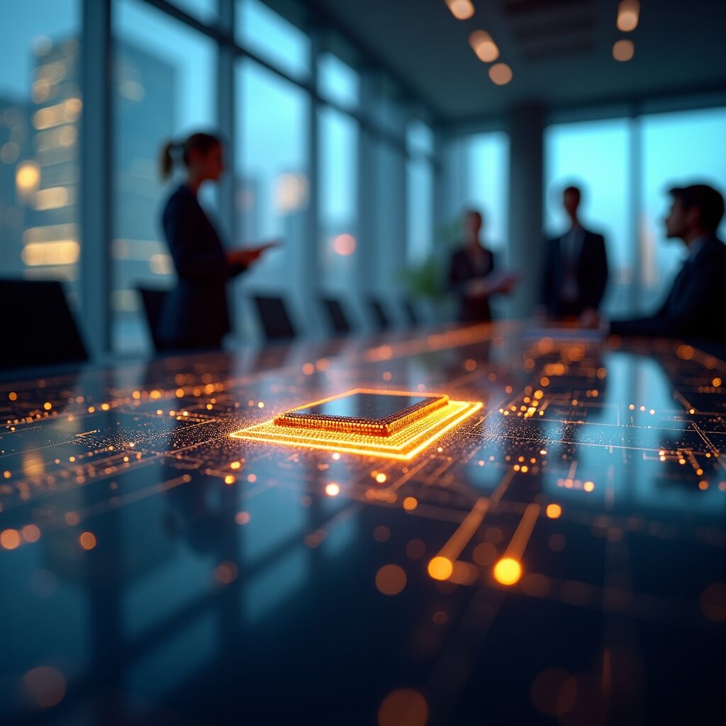 China's chipmacht groeit met beursgang Montage.