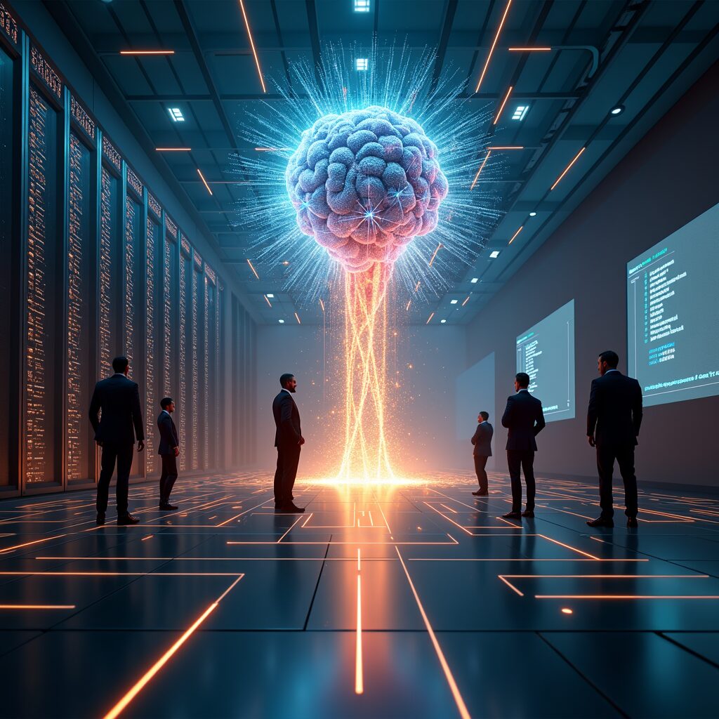 AI’s energiehonger: strategische noodzaak voor datacenters.