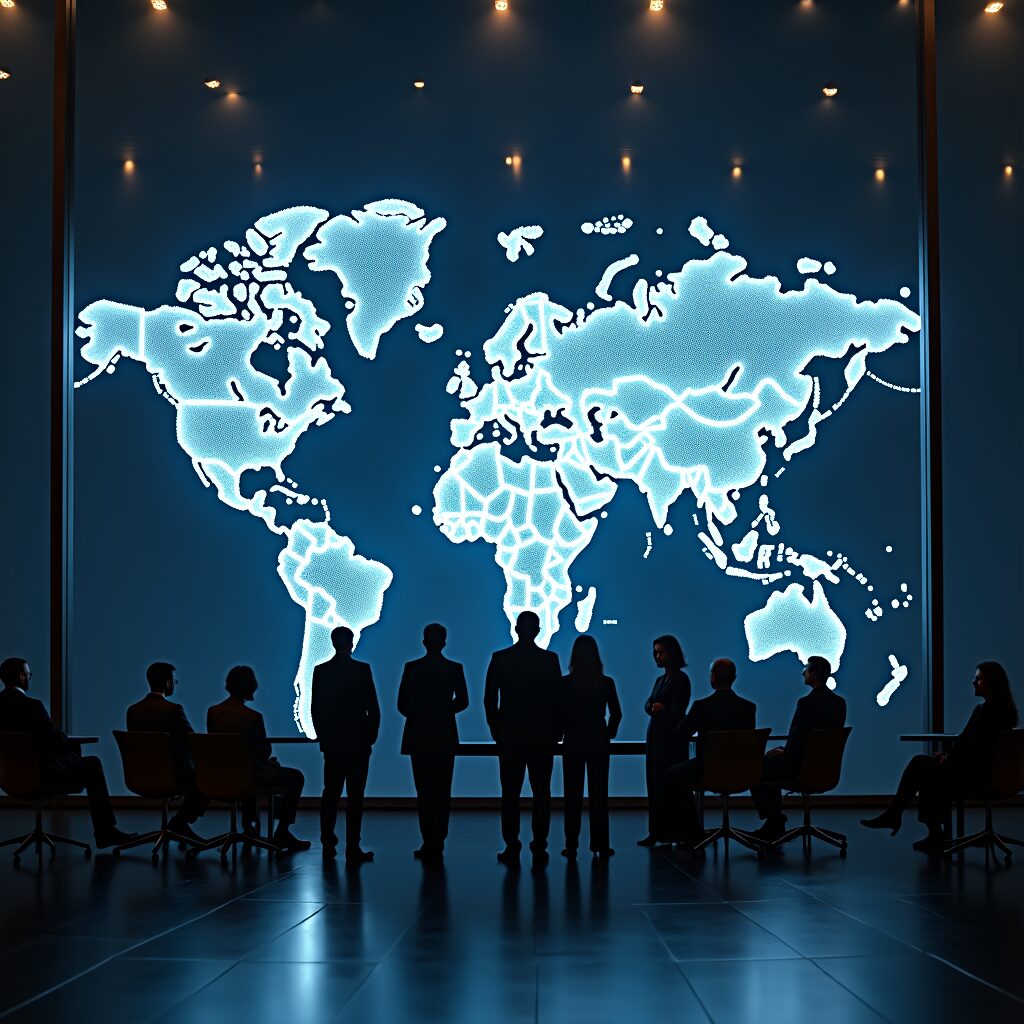 China's AI: een mondiale economische krachtverschuiving.