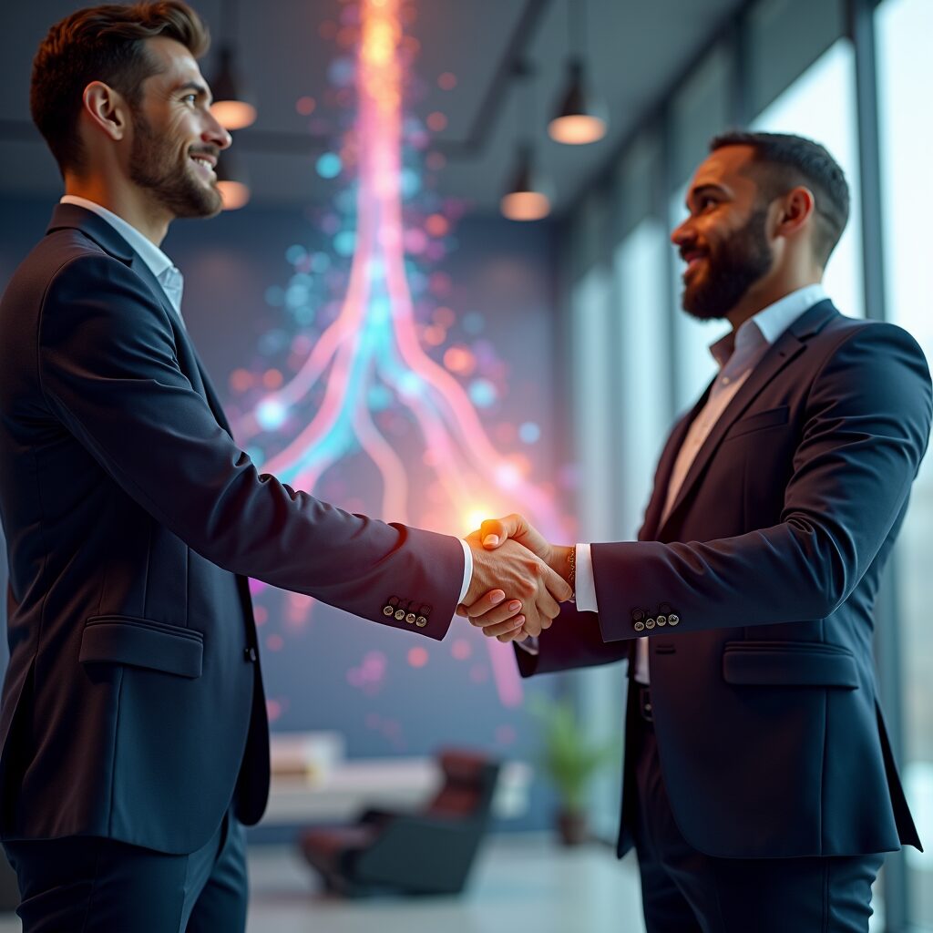 SoftBank's recordlening zet mondiale AI-race op scherp.