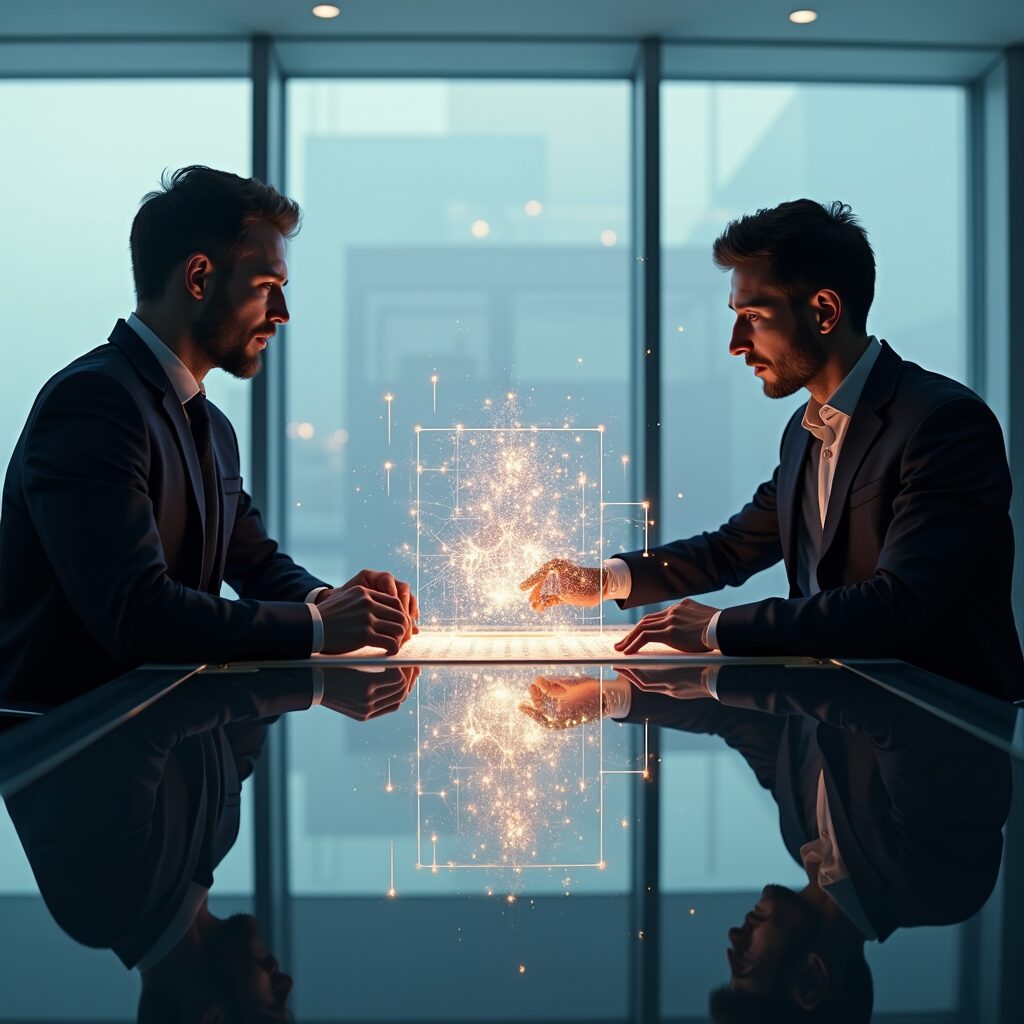 Strijd om AI-macht zet de wereldwijde standaard.