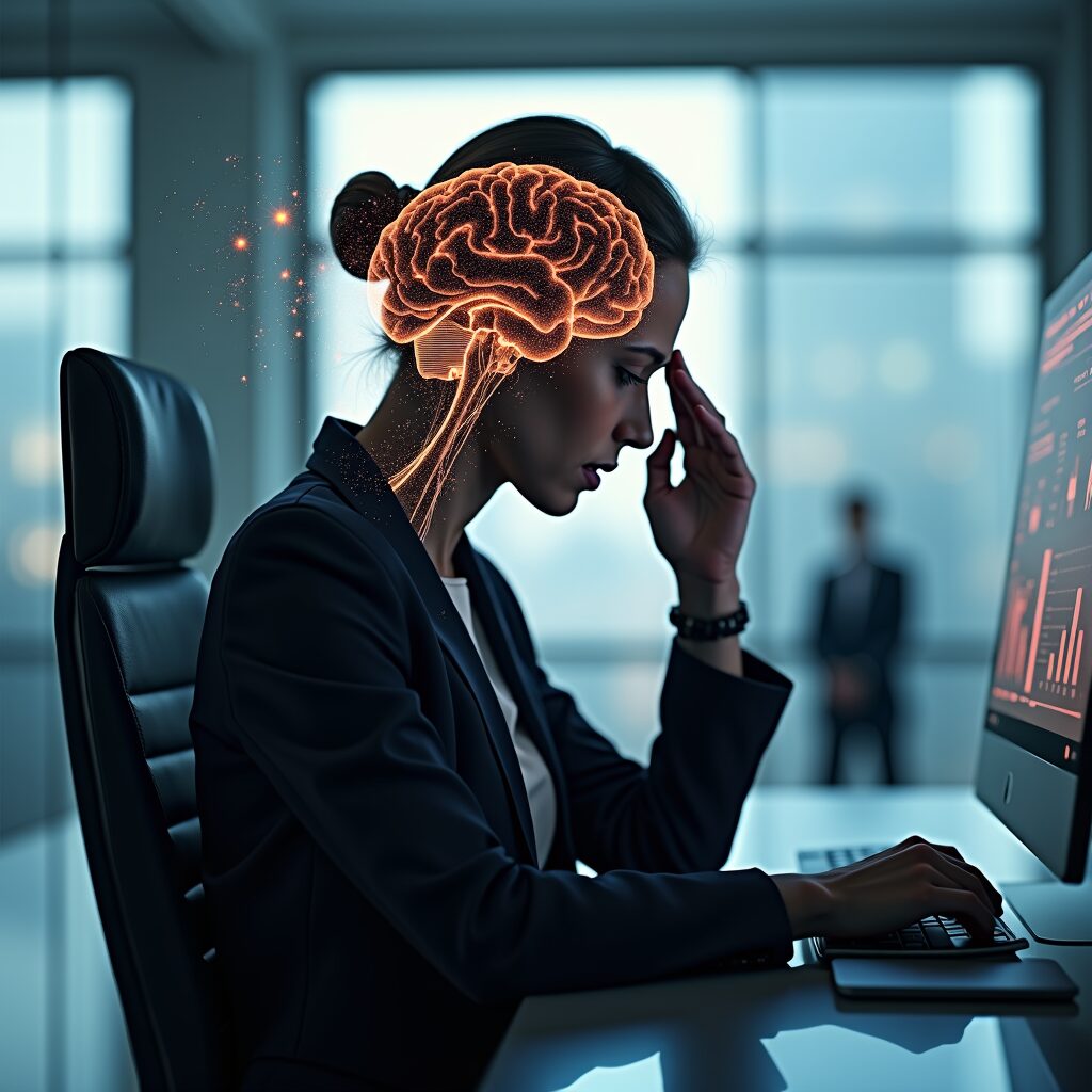 AI Brain Fry: de mentale tol van innovatie.