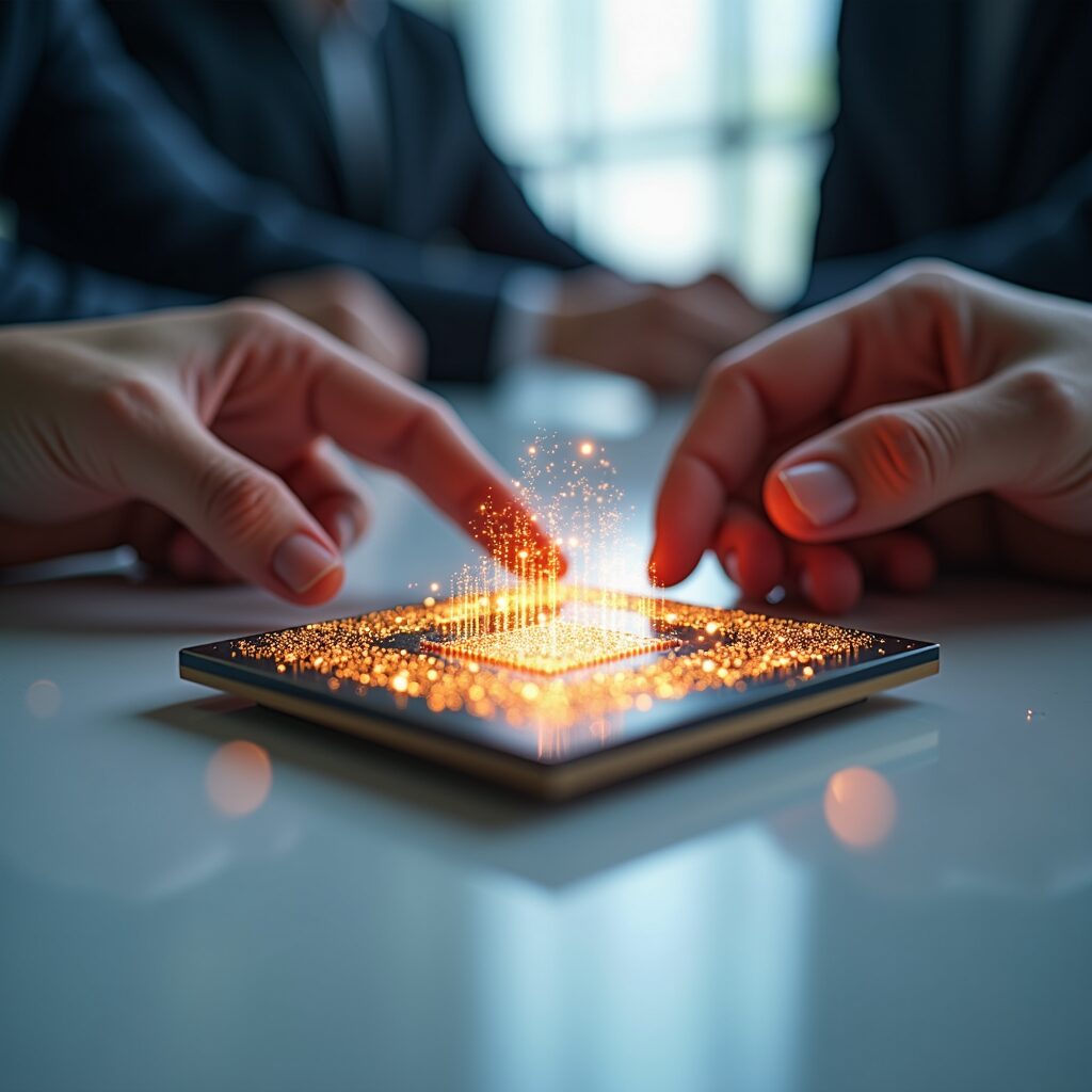 Koreaanse chipaandelen floreren door geopolitieke ontspanning.