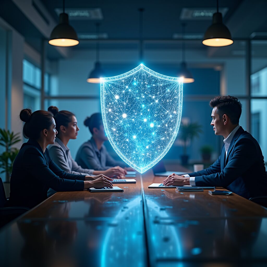 Strategische AI-cybersecurity: de kracht van wereldwijde samenwerking.