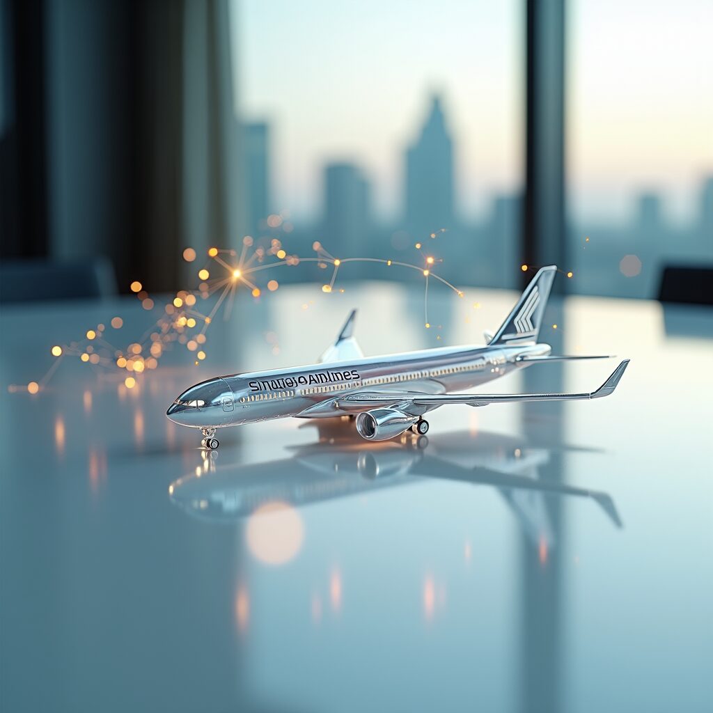 Singapore Airlines en Starlink: revolutie boven de wolken.