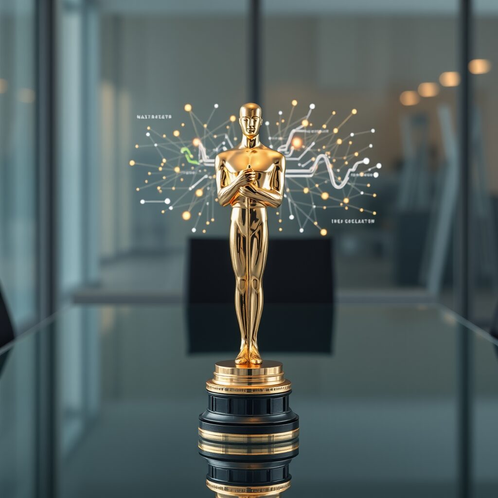 Oscars kiezen kant: alleen de mens wint hier.