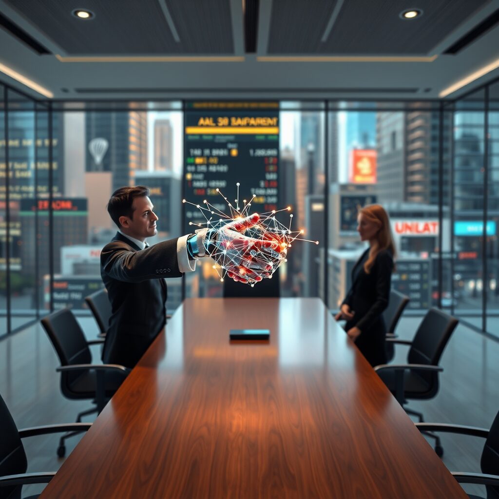 AI-goeroes cashen op worstelend Wall Street.