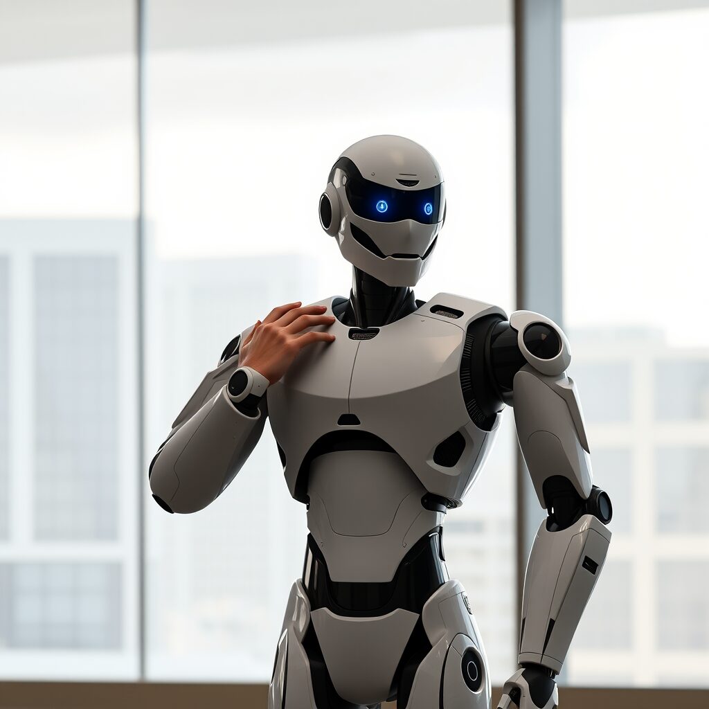 Matrix CEO onthult marktintroductie van humanoïde robot.