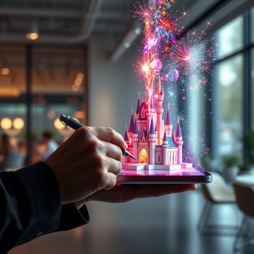 Disney en AI: een revolutie in magisch ontwerpen.