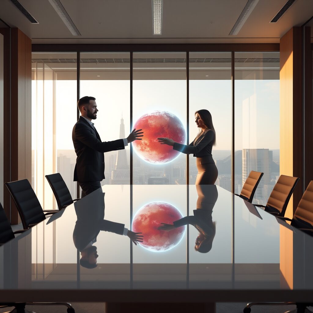 Private sector verovert Mars samen met NASA.