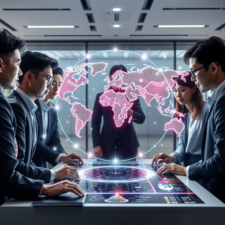 Zuid-Korea's gooi naar de technologische wereldtop.