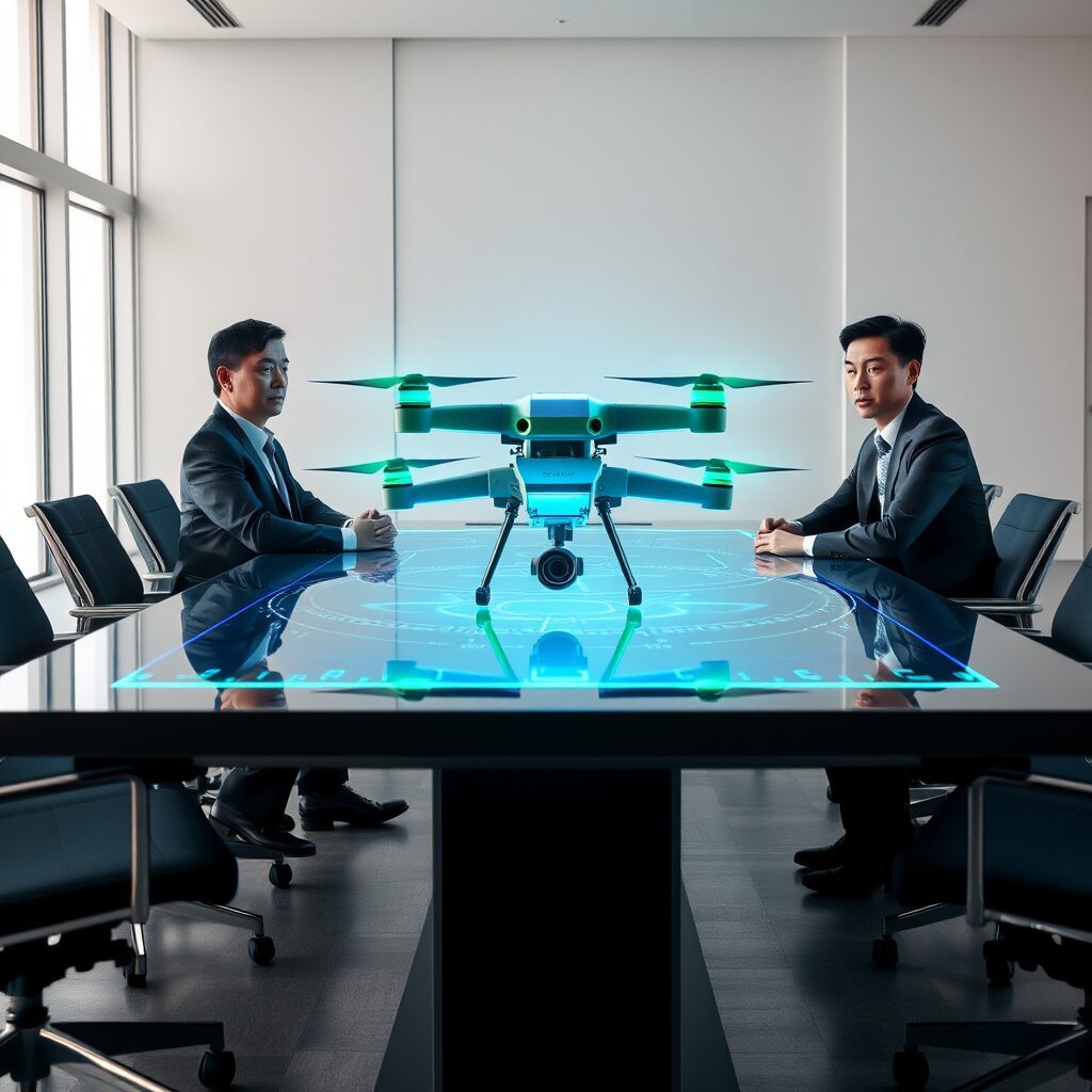 Politieke tweestrijd om Taiwans cruciale drone-defensie.