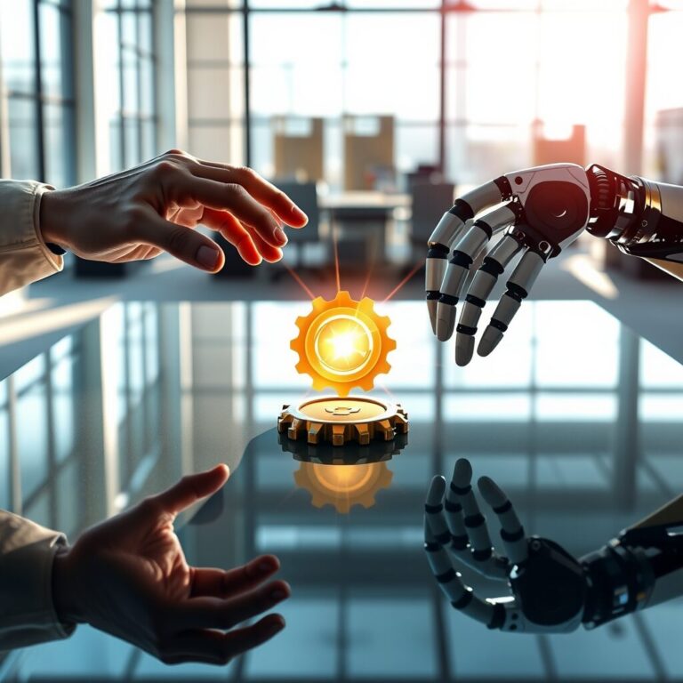 Mens tegen Robot: Staking Hyundai om bonus en baan.