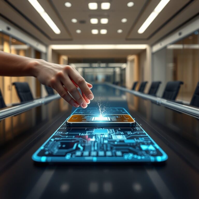 Wereldwijde smartphonemarkt keldert door acuut chiptekort.