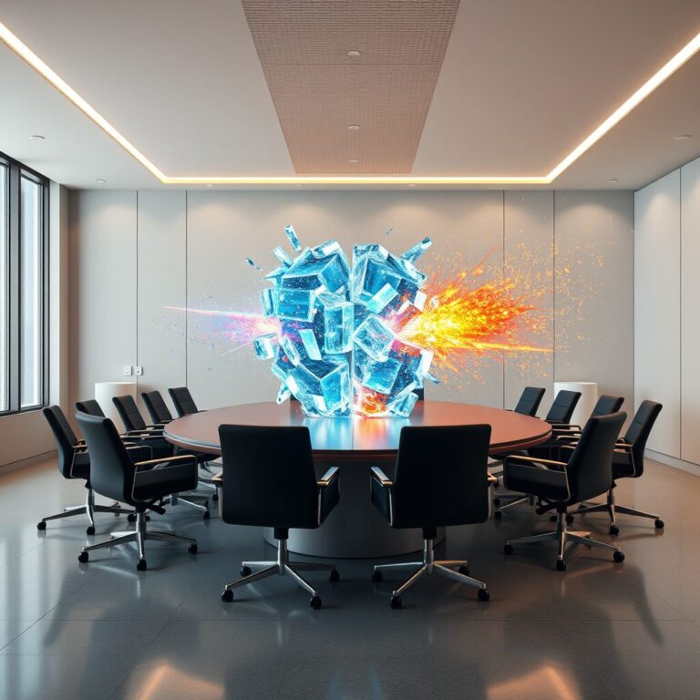 AI-clash en beursdaling: techsector op scherp.