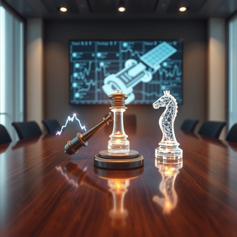 AI-storm treft beurs, rechtbank en defensie.