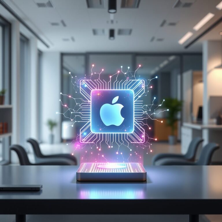 AI in de kern van Apple's technologische toekomst.