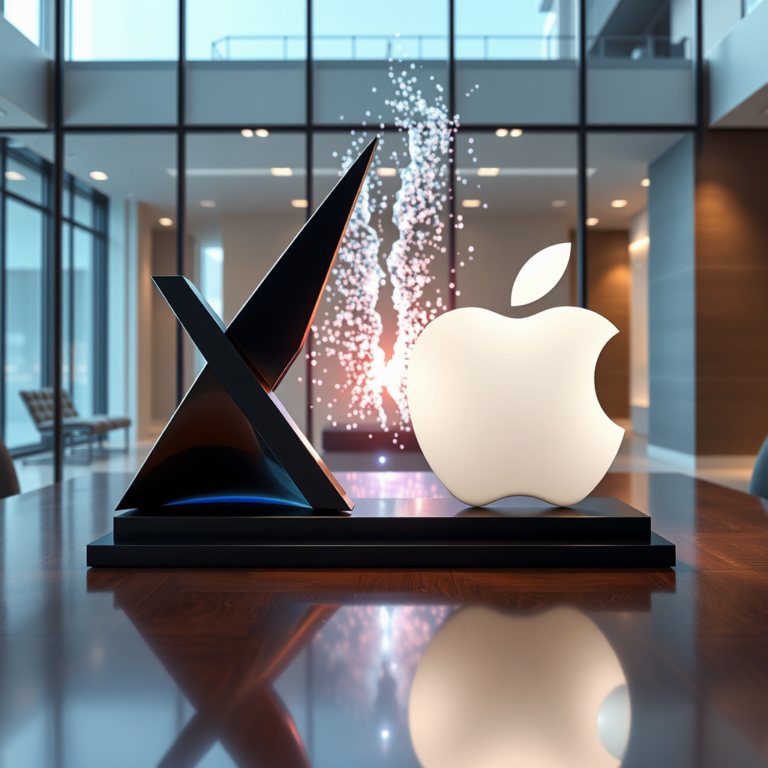 Verrassende wapenstilstand tussen Musk en Apple.