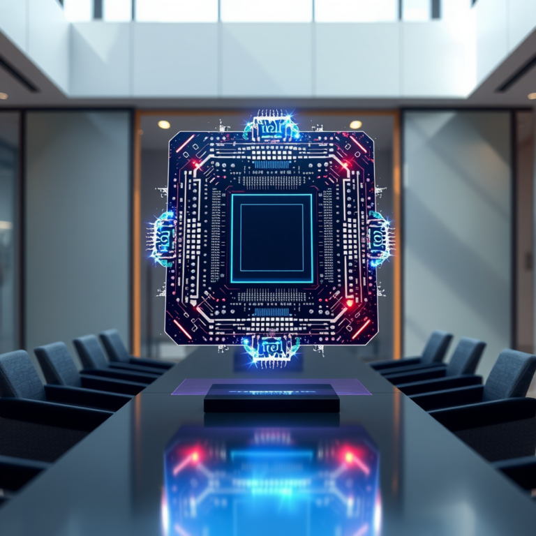 Intel en Musk: alliantie voor mondiale chipdominantie.